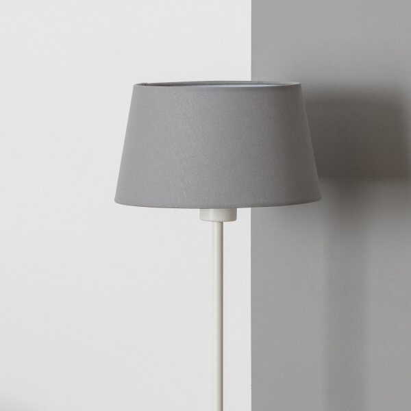 Brilagi - LED подова лампа CERIA 1xE27/40W/230V Ø 25 cm сива/бяла