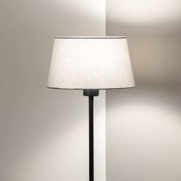 Brilagi - LED подова лампа CERIA 1xE27/40W/230V Ø 25 см сива/черна