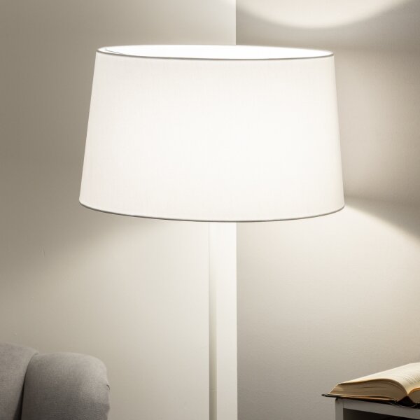 Brilagi - LED подова лампа CERIA 1xE27/40W/230V пр. 45 см бяла