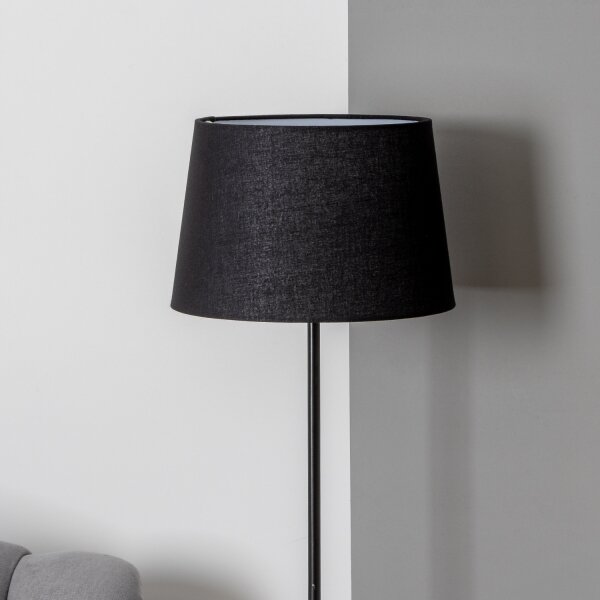 Brilagi - LED подова лампа CERIA 1xE27/40W/230V Ø 30 см черна
