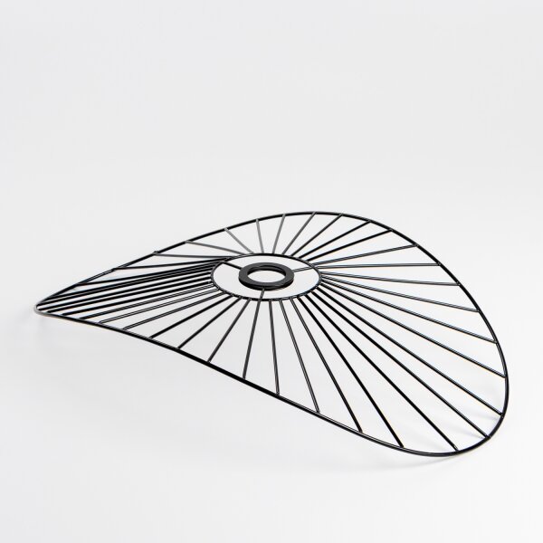 Brilagi - LED плафон CERIA WIRE 1xE27/40W/230V 40x56 cm черен