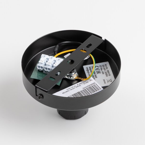 Brilagi - LED прикрепен таванен полилей CERIA 1xE27/40W/230V Ø 45 см черен