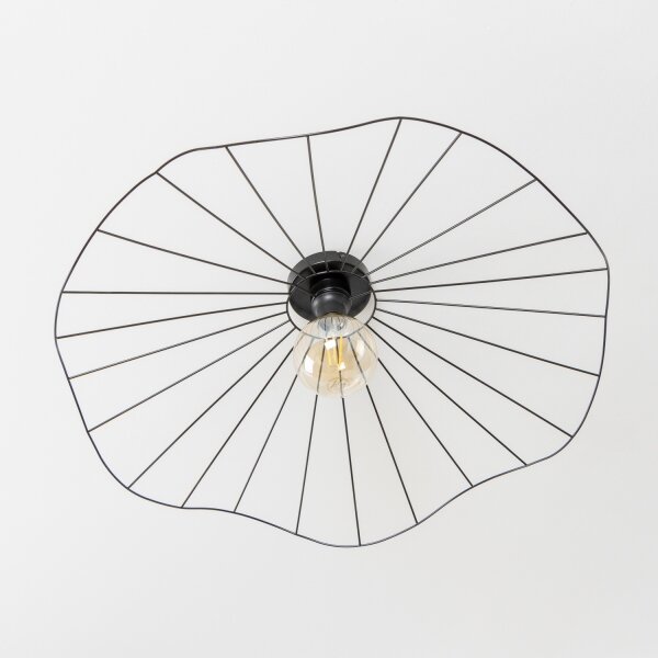 Brilagi - LED полилей CERIA WIRE за повърхностен монтаж 1xE27/40W/230V Ø 80 cm черен