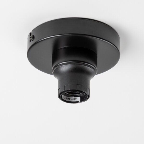 Brilagi - LED прикрепен таванен полилей CERIA 1xE27/40W/230V Ø 45 см черен