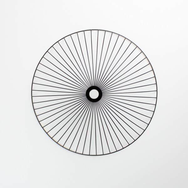 Brilagi - LED повърхностно монтиран полилей CERIA WIRE 1xE27/40W/230V Ø 60 см черен