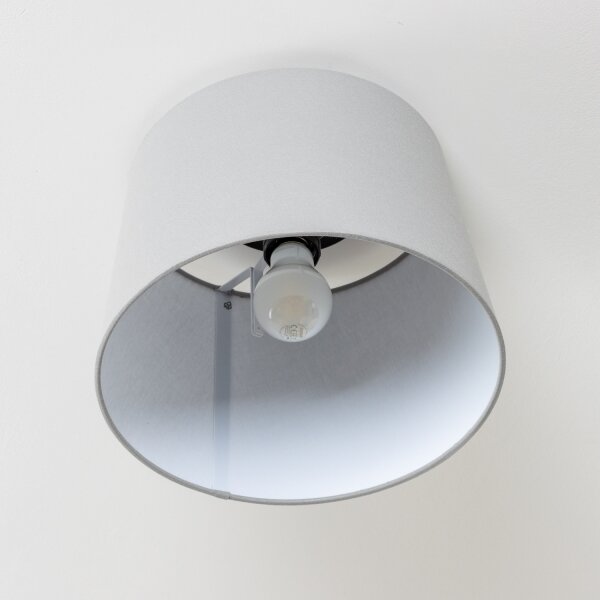 Brilagi - LED таванна лампа CERIA 1xE27/40W/230V Ø 30 см сива