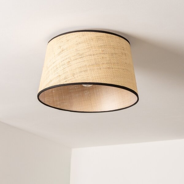 Brilagi - LED плафон-полилей CERIA 1xE27/40W/230V Ø 35 см бежов