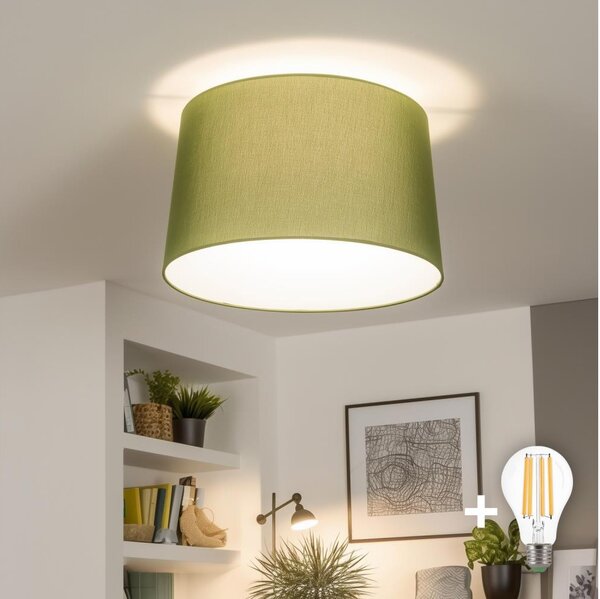 Brilagi - LED повърхностно монтиран полилей CERIA 1xE27/40W/230V Ø 45 см, зелен