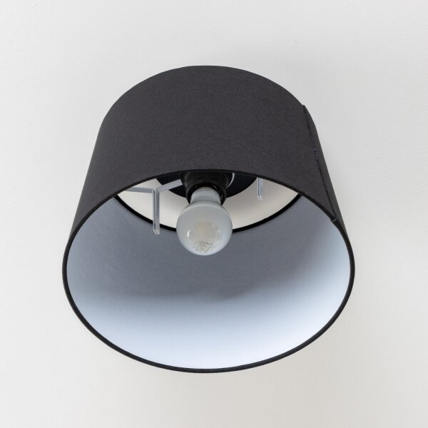 Brilagi - LED плафон CERIA за повърхностен монтаж, 1xE27/40W/230V, Ø 30 см, черен