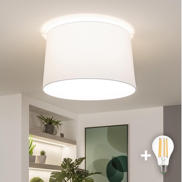 Brilagi - LED плафон CERIA 1xE27/40W/230V Ø 45 см бял