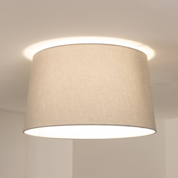 Brilagi - LED плафон CERIA 1xE27/40W/230V Ø 45 см сив