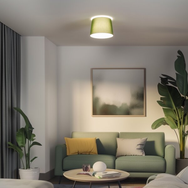Brilagi - LED полилей за повърхностен монтаж CERIA 1xE27/40W/230V Ø 30 см зелен