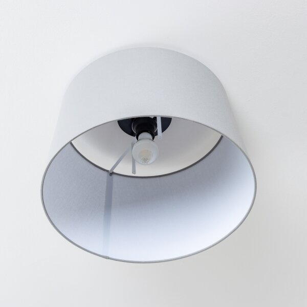 Brilagi - LED плафон CERIA 1xE27/40W/230V Ø 45 см сив