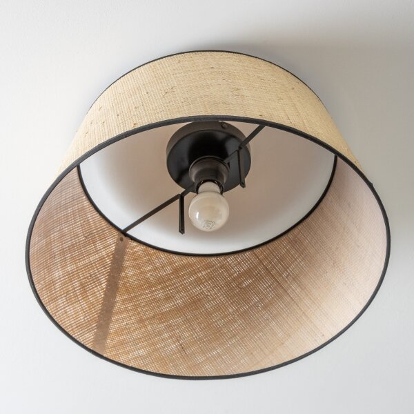Brilagi - LED повърхностно монтиран полилей CERIA 1xE27/40W/230V Ø 50 см бежов