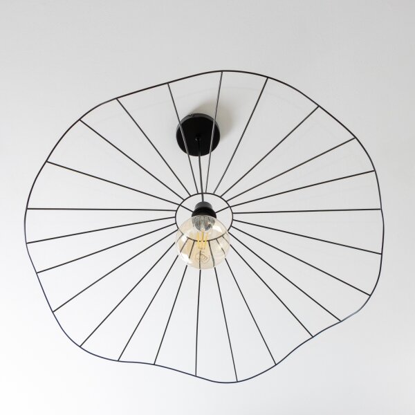 Brilagi - LED полилей на кабел CERIA WIRE 1xE27/40W/230V Ø 80 см черен