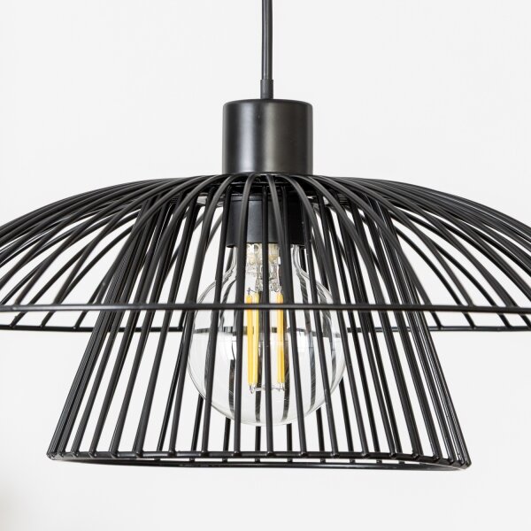 Brilagi - LED полилей на кабел CERIA WIRE 1xE27/40W/230V Ø 38 см, черен