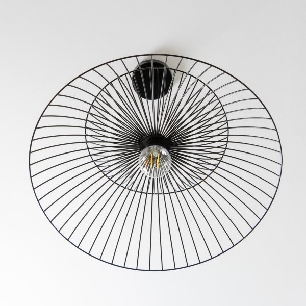 Brilagi - LED полилей на кабел CERIA WIRE 1xE27/40W/230V Ø 60 см черен