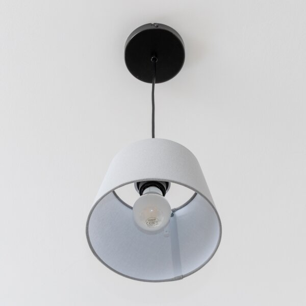 Brilagi - LED полилей на кабел CERIA 1xE27/40W/230V Ø 20,5 см, сив