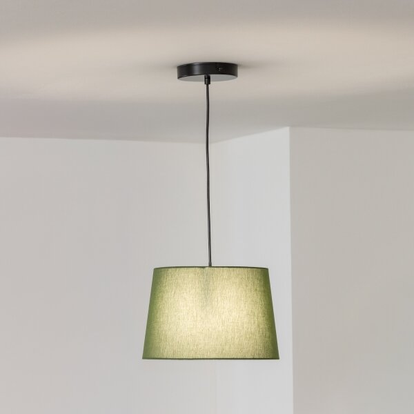 Brilagi - LED полилей на кабел CERIA 1xE27/40W/230V Ø 30 см зелен