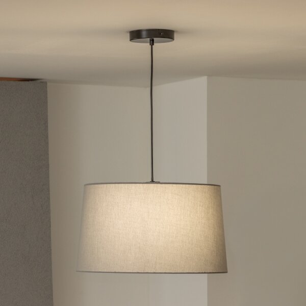 Brilagi - LED полилей на кабел CERIA 1xE27/40W/230V Ø 45 cm сив