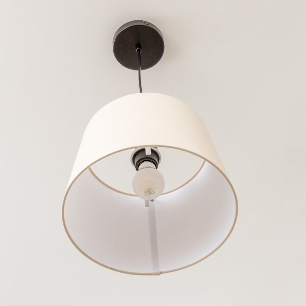 Brilagi - LED полилей на кабел CERIA 1xE27/40W/230V Ø 30 см бежов
