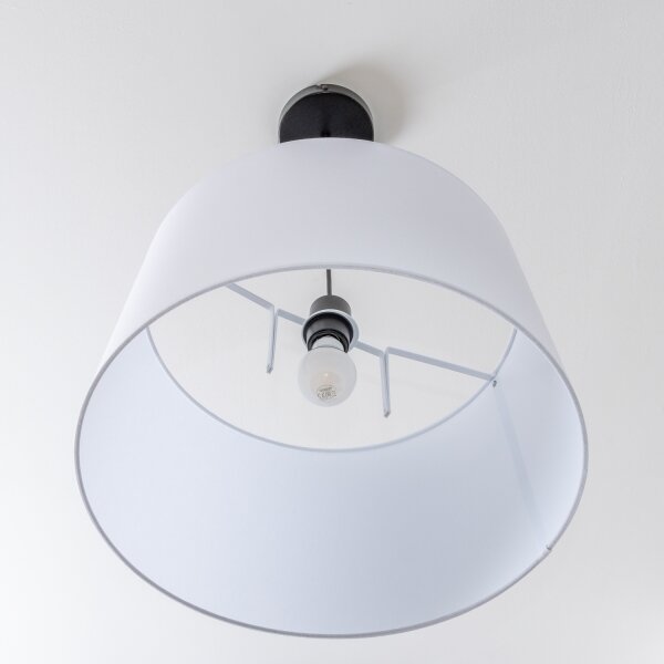 Brilagi - LED полилей на кабел CERIA 1xE27/40W/230V, диаметър 45 см, бял