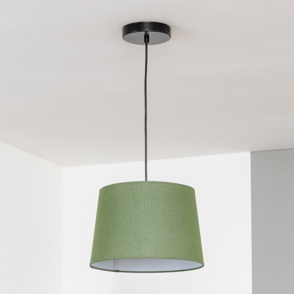 Brilagi - LED полилей на кабел CERIA 1xE27/40W/230V Ø 30 см зелен