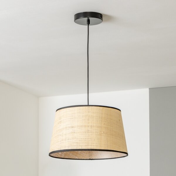 Brilagi - LED полилей на кабел CERIA 1xE27/40W/230V Ø 35 см бежов
