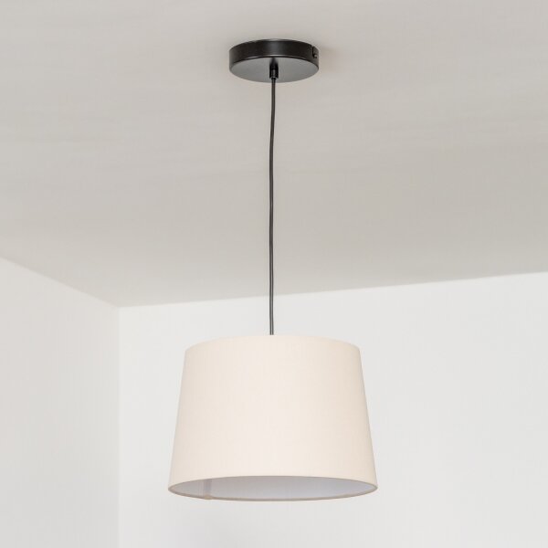 Brilagi - LED полилей на кабел CERIA 1xE27/40W/230V Ø 30 см бежов
