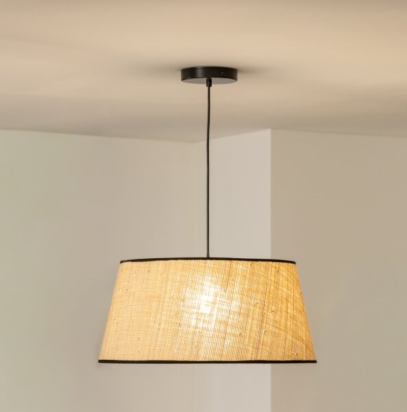 Brilagi - LED полилей на кабел CERIA 1xE27/40W/230V Ø 50 см бежов