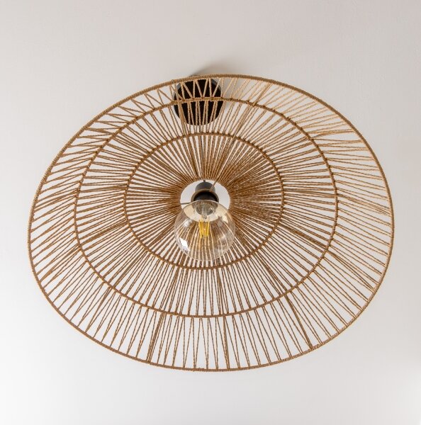 Brilagi - LED полилей на кабел CERIA BOHO 1xE27/40W/230V Ø 70 см кафяв