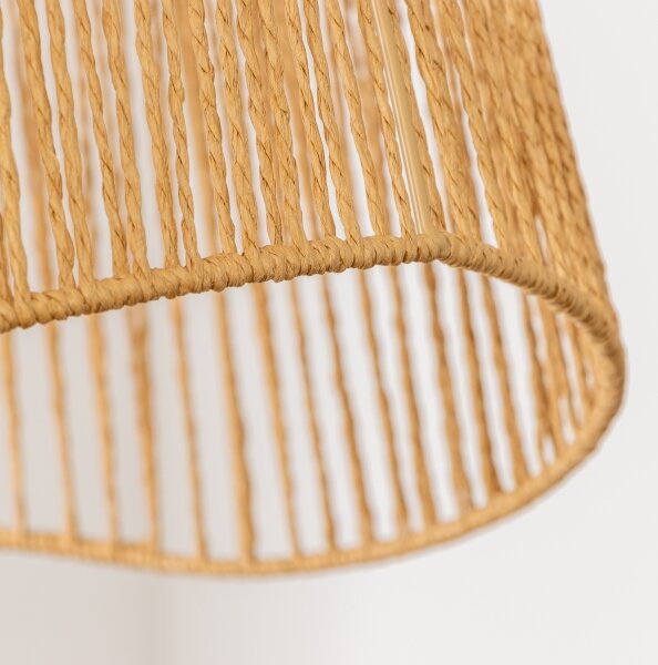 Brilagi - LED полилей на кабел CERIA BOHO 1xE27/40W/230V Ø 50 см кафяв