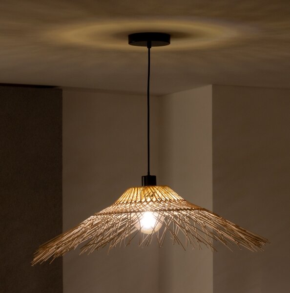 Brilagi - LED пендант CERIA BOHO 1xE27/40W/230V Ø 70 cm бамбук