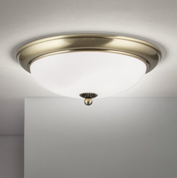 Orion - Потолно осветително тяло EMPIRA 2xE27/40W/230V, диаметър 35,5 см, бронзово