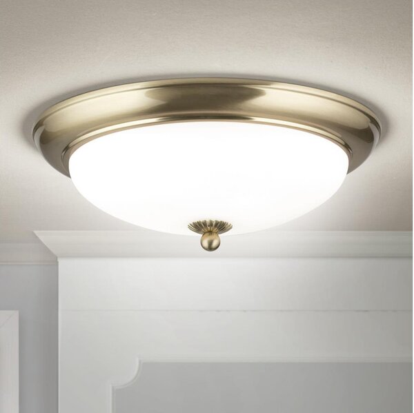 Orion - Плафон EMPIRA 2xE27/40W/230V Ø 35,5 см месинг