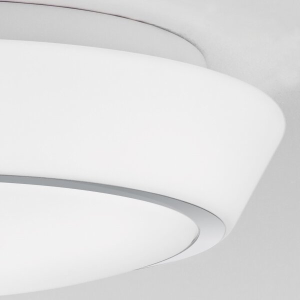 Orion - Бял таванен плафон за баня TENA 3xE27/60W/230V Ø 38 cm IP44