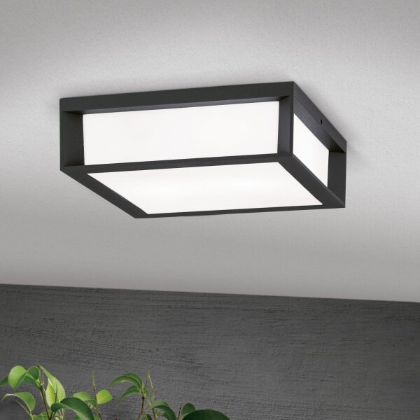 Orion - Външно осветително тяло HENRY 2xE27/15W/230V 26x26 cm IP44 антрацит