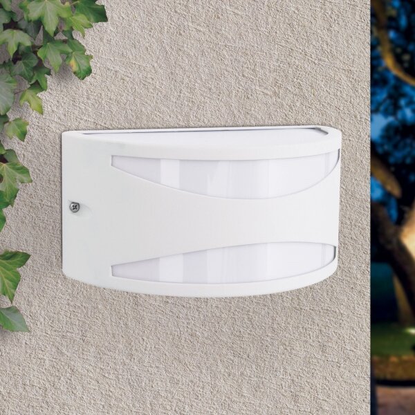 Orion - Външно стенно осветително тяло SHELL 1xE27/40W/230V IP54 бяло