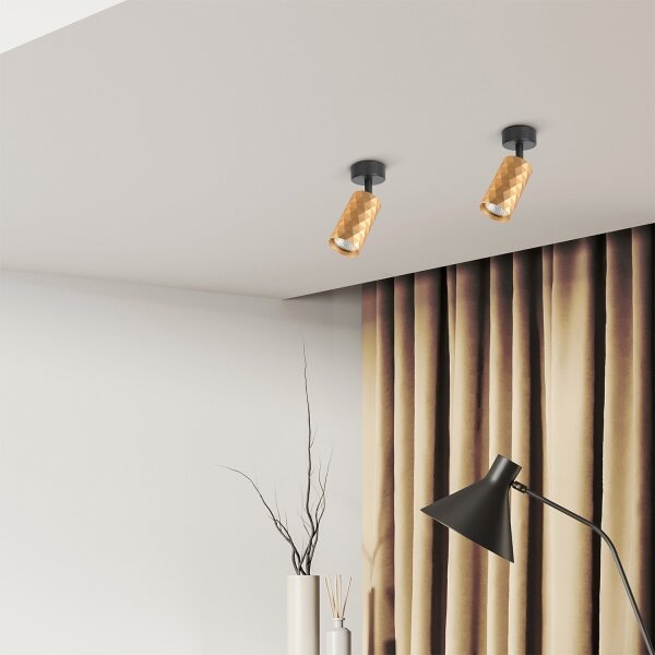 Brilagi - Точково осветително тяло SELE DIAMANT 1xGU10/30W/230V златисто