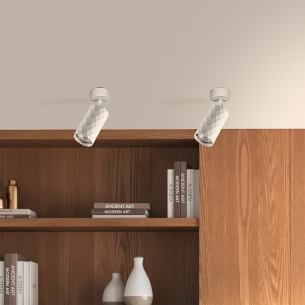 Brilagi - LED RGBW димируемо точково осветително тяло SELE DIAMANT 1xGU10/4,8W/230V бяло