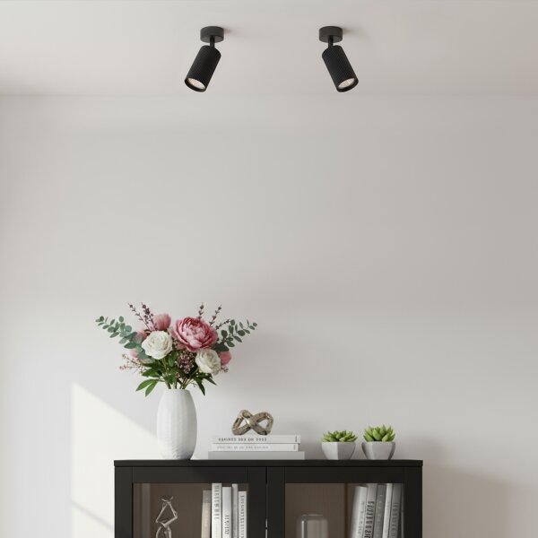 Brilagi - Точково осветително тяло SELE MODERN 1xGU10/30W/230V черно