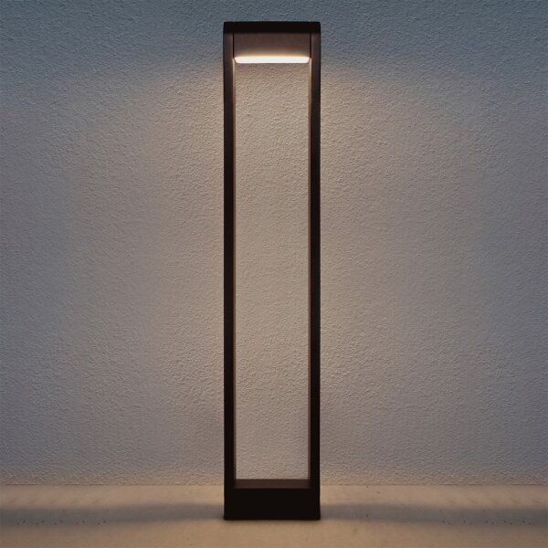 Brilagi - LED външна лампа CROTONE LED/7W/230V кафява IP54 80 см