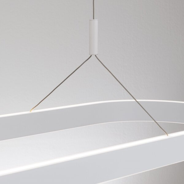 Orion - LED полилей на кабел CARRARA LED/80W/230V 2700/3000/4000K бял