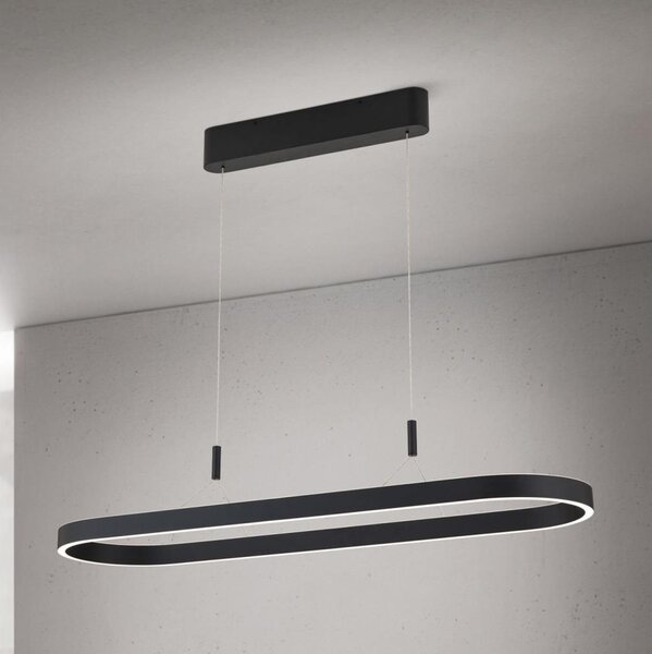 Orion - LED полилей на кабел CARRARA LED/80W/230V 2700/3000/4000K черен
