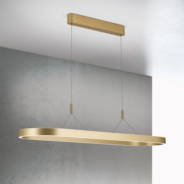 Orion - LED полилей на кабел CARRARA LED/80W/230V 2700/3000/4000K златист