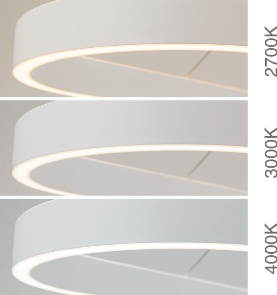 Orion - LED полилей на кабел CARRARA LED/80W/230V 2700/3000/4000K бял