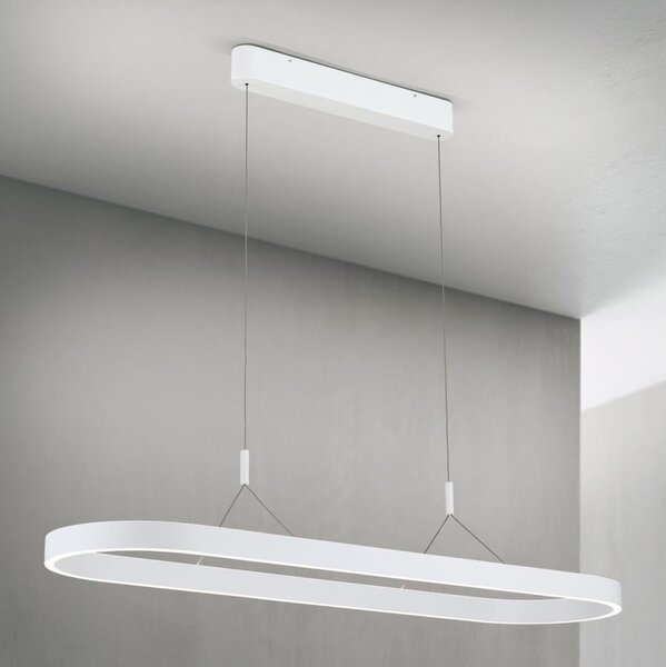 Orion - LED полилей на кабел CARRARA LED/80W/230V 2700/3000/4000K бял