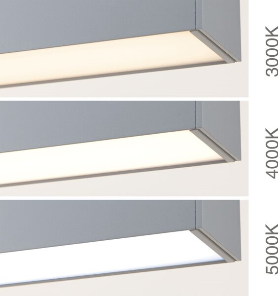 Orion- LED таванно/висящо осветително тяло 2 в 1 PALKKI LED/38W/230V 3000/4000/5000K сиво