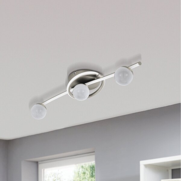 Eglo 34024 - LED таванно осветително тяло AQUINO 3xLED/3,5W/230V + LED/4,5W + LED/7W