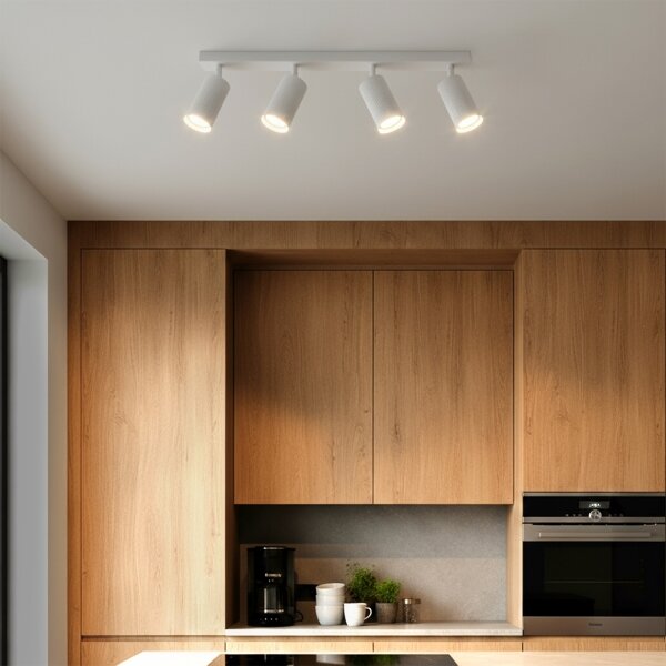 Brilagi - LED RGBW димируемо точково осветително тяло SELE MODERN 4xGU10/4,8W/230V бяло